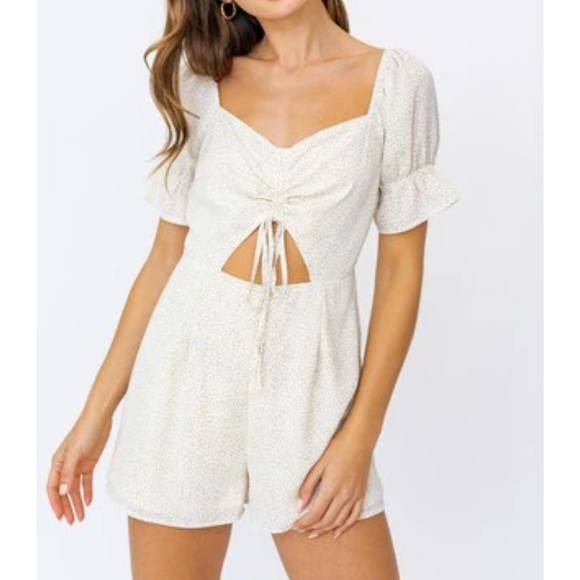 Lelis NWT cut out romper size M - Picture 2 of 9